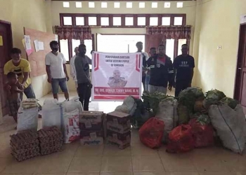 Mahasiswa Papua di Asrama Cendrawasih Tomohon Terima Bantuan Dari Walikota Jayapura
