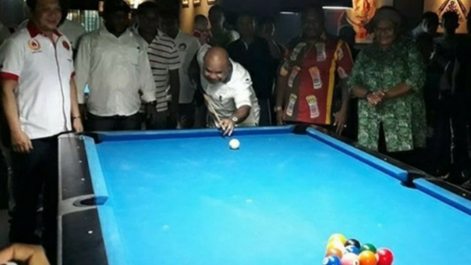 Atlet Biliar Papua Tetap Latihan Ditengah Pandemi Covid-19