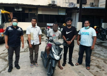 Asik Pesta Miras, Pelaku Curanmor di Tangkap