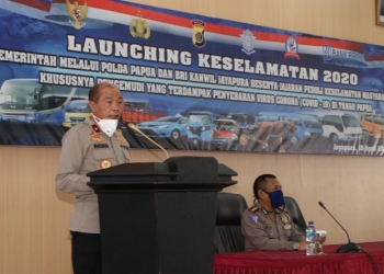  Wakapolda Papua Launching Keselamatan 2020