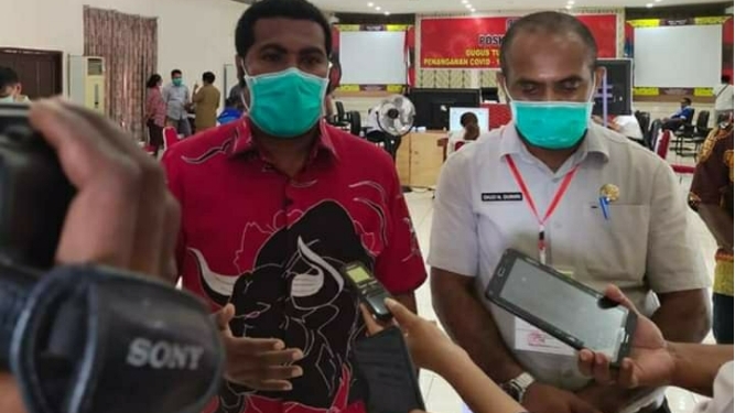 Pemda Galang Penjahit Buat Masker