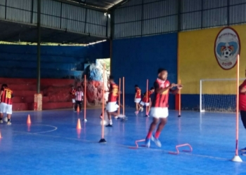 Jaga Stamina, Tim Futsal PON Terus Berlatih