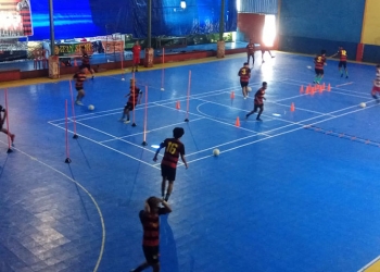 Belum Ada Kepastian PON, Tim Futsal Papua Tetap Berlatih