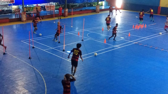 Belum Ada Kepastian PON, Tim Futsal Papua Tetap Berlatih