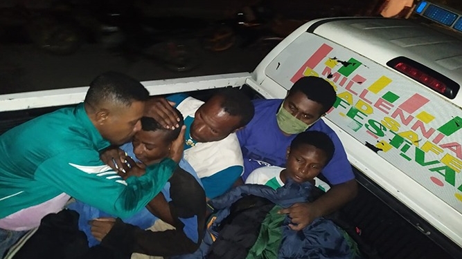 Speedboat Terbalik Sekda Sarmi Hilang