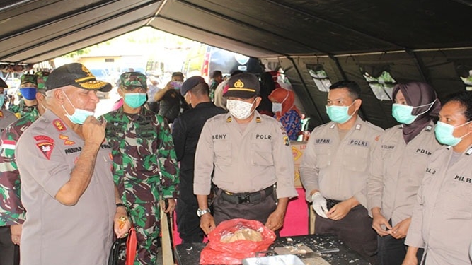 Kapolda Dan Pangdam Cek Kesiapan Dapur Lapangan Di Merauke
