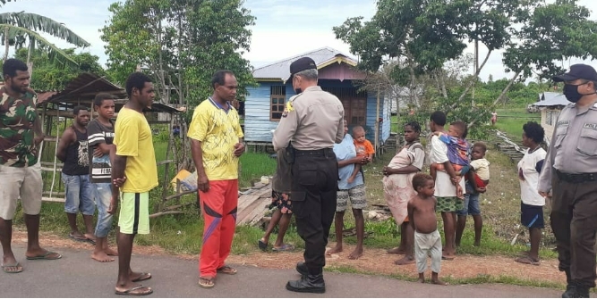 Polres Merauke Himbau Masyarakat Tidak Mudik