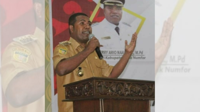 Bupati Biak Pecat 2 Kepala Kampung dan Periksa 7 Orang