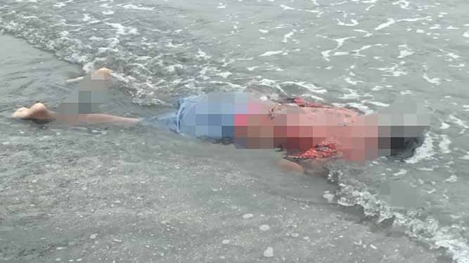 Sesosok Mayat Ditemukan Terapung Di Pesisir Pantai Ronggaiwa, Waropen