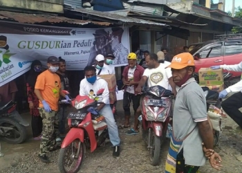 Gusdurian Hadir di Jayawijaya Berbagi Sembako Pada Warga