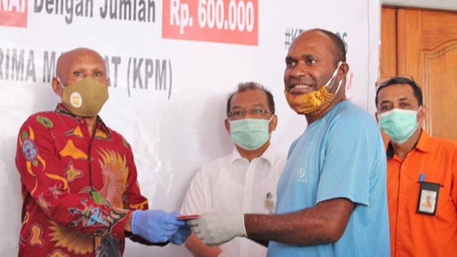 5 Ribu Warga Kota Jayapura Terima BST