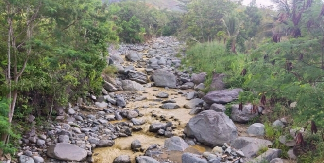 Aneh, Kali Toladan Sentani Yang Terus Kabur