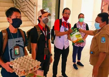 Wartawan Sentani Terima Bantuan Pemkab Jayapura