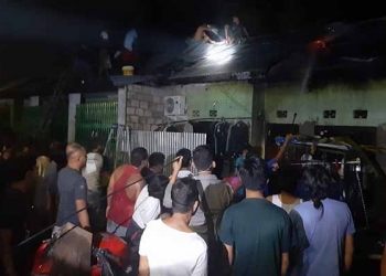 Satu Unit Rumah BTN Citra Buana Sentani Terbakar