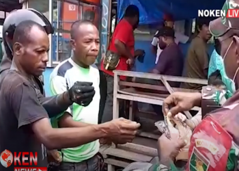 Pemkot Bagi 4 800 Masker Untuk Masyarakat Kota Jayapura