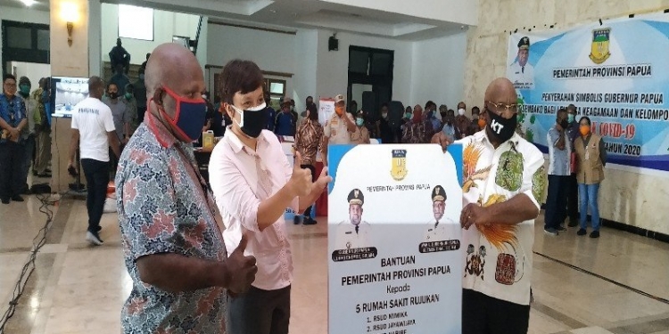 Tangani Covid-19, Pemprov Papua Salurkan Rp77 miliar