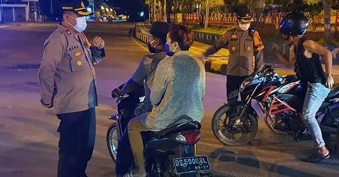 Himbauan Batasi Jam Malam, Tim Covid-19 Kota Jayapura Blok Dua Jalur