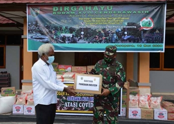 Pangdam Berbagi Kasih, Jelang Hut Kodam XII Cenderawasih