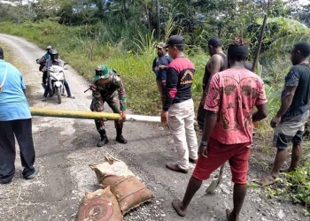 Aparat dan Warga Bangun Portal Pengawasan Covid-19