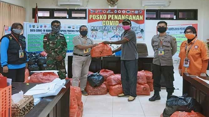 Masih Ada Stok Masker Yang Belum Terbagi