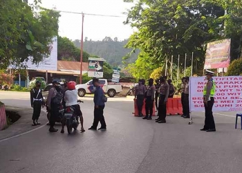 Mulai 18 Mei – 4 Juni 16 Titik di Kota Jayapura di Blokade