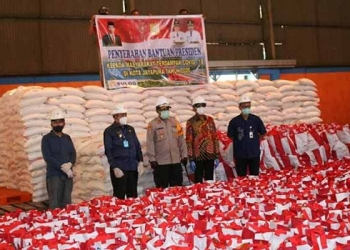 Kota Jayapura Terima 5.000 Paket Bantuan Presiden Jokowi