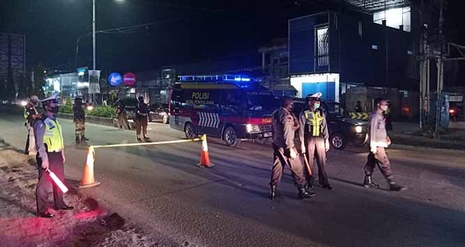 Empat Titik di Kota Sentani dijaga Ketat Aparat