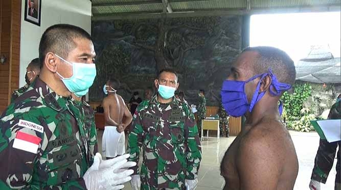 Anak Yatim Suku Auyu Lolos Seleksi TNI-AD