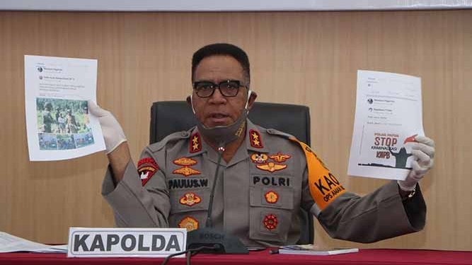 KKB Beli Amunisi di Luar Negeri, Polisi Usut Pemodal