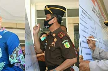 Kejari Jayapura Canangkan Zona Integritas