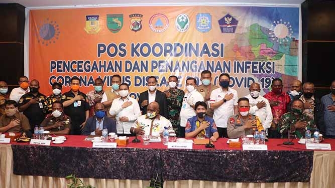 Di Papua 15 Kabupaten Zona Hijau, 14 Zona Merah