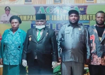 DPRD Deiyai Harap Sekda Baru Betah Di Tempat Baru