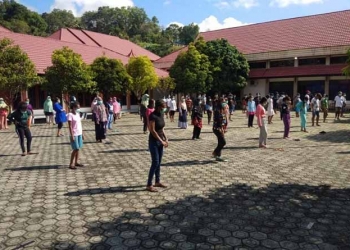73 ODP Kota Jayapura Jalani Karantina di BPSDM Kotaraja