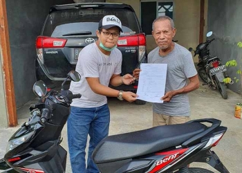 Polresta Jayapura Kambalikan Motor Hasil Curanmor Ke Pemiliknya