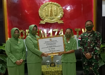 Luar Biasa, Istri prajurit TNI jadi Kepala Kampung Afkab Merauke