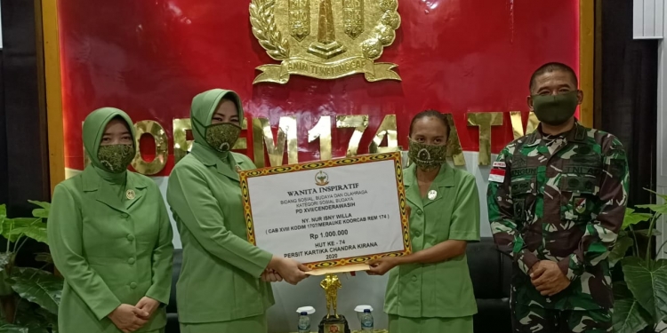 Luar Biasa, Istri prajurit TNI jadi Kepala Kampung Afkab Merauke