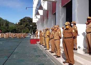 ASN di Provinsi Papua Mulai Kerja di kantor