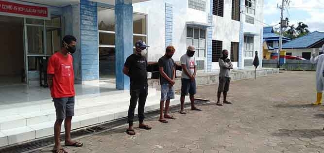 14 Hari Isolasi Di Gedung Biru, 4 ODP dan 1 Orang Terkonfirmasi Positif Dikembalikan
