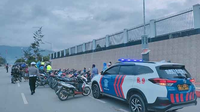 49 Kendaraan Terjaring Razia PSDD Di Wamena