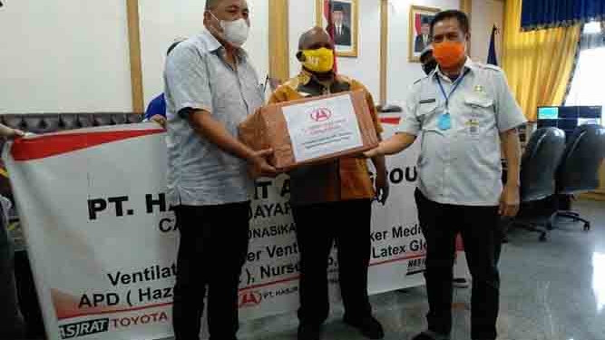 Pemprov Papua Terima Bantuan Alkes dari Hasjrat Abadi