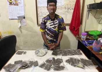 Bawa Ganja ke Lapas Doyo, Seorang Pemuda di Tangkap