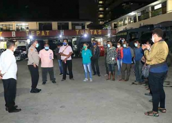 Polisi Pulangkan Empat Oknum Mahasiswa Yang Sempat Diamankan