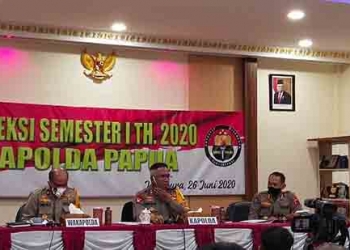 Reflesi Semester I Tahun 2020 Kapolda Papua