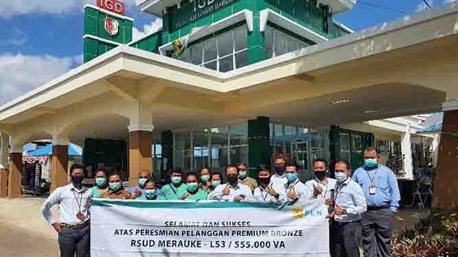 PLN Papua Resmikan Layanan Premium Untuk RSUD Merauke
