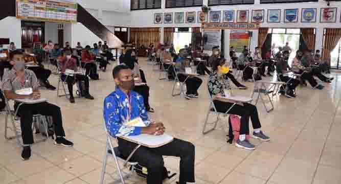 33 Catar Akpol Papua Layak Ikut Tes Psikolog