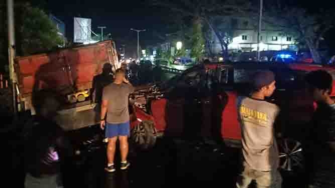 Tabrakan Beruntun Pengendara Sepeda Motor Tewas
