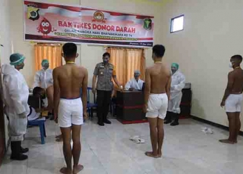 Peserta Calon Taruna Akpol TA.2020 Jalani Tes Kesehatan