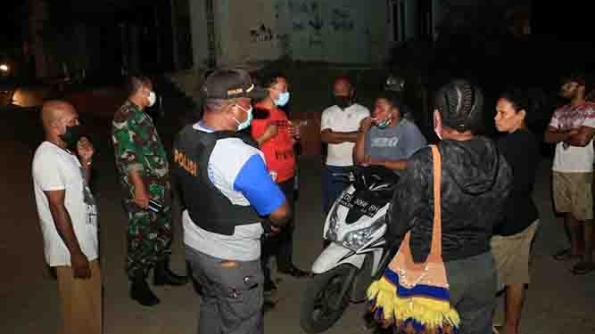 Polisi Tangani Bentrok warga di Hamadi