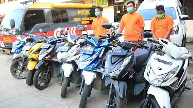 Polisi Tangkap Dua Spesialis Curanmor dan Penadahnya