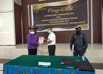 Pertama Kalinya Paniai Raih Opini WTP